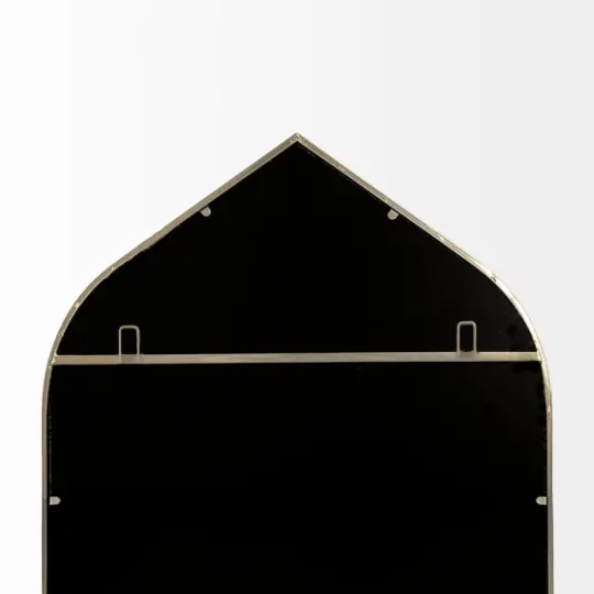 Kirkland's Home Giovanna Gold Metal Frame Ogee Arch Wall Mirror- Decorative Mirrors