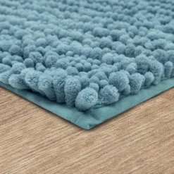 Kirkland's Home Glacier Lofty Pile Chenille Bath Mat, 24 In.- Bathroom Rugs