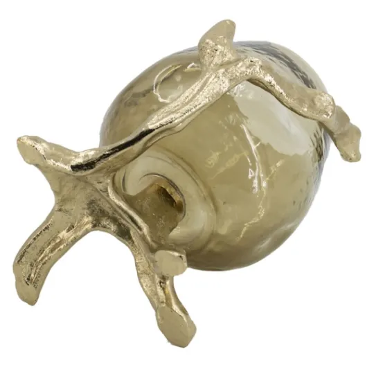 Kirkland's Home Glass And Metal Driftwood Candle Holder- Candle Holders