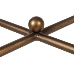 Kirkland's Home Glass And Metal Rectangle Porter Coffee Table- Coffee Tables
