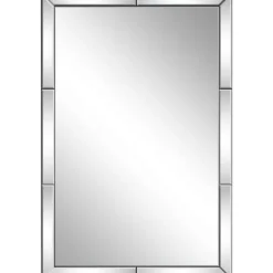 Kirkland's Home Glass Divvy Rectangular Beveled Mirror- Decorative Mirrors
