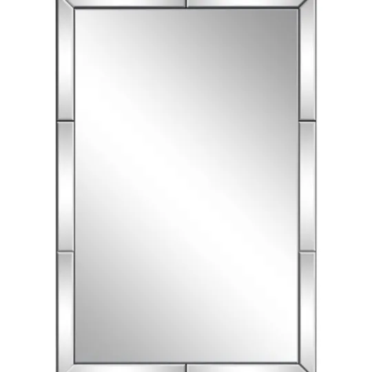 Kirkland's Home Glass Divvy Rectangular Beveled Mirror- Decorative Mirrors