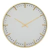 Kirkland's Home Glass Frame Gold Accent Wall Clock- Clocks