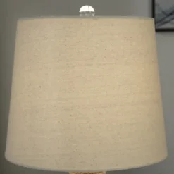 Kirkland's Home Glass Jug Table Lamp With Rope Trim- Table Lamps