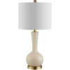 Kirkland's Home Glazed Glass Teardrop Table Lamp- Table Lamps