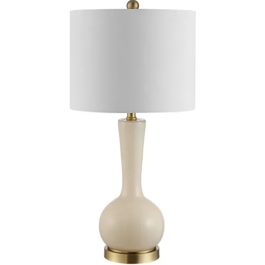 Kirkland's Home Glazed Glass Teardrop Table Lamp- Table Lamps