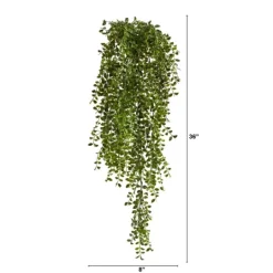 Kirkland's Home Gledistias In Hanging Metal Baskets, Set Of 2- Arrangements & Greenery