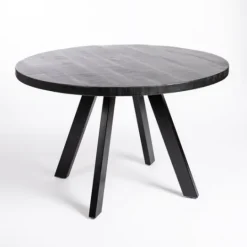 Kirkland's Home Glenn Midnight Wood Dining Table- Dining Tables