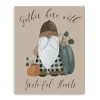 Kirkland's Home Gnome Pumpkin Grateful Hearts Giclee Canvas Print- Wall Quotes & Signs