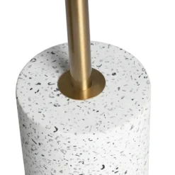 Kirkland's Home Gold And Terrazzo Floor Lamp- Floor Lamps