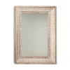 Kirkland's Home Gold And White Washed Carved Frame Mirror- Decorative Mirrors