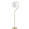 Kirkland's Home Gold Angular Modern Floor Lamp- Floor Lamps