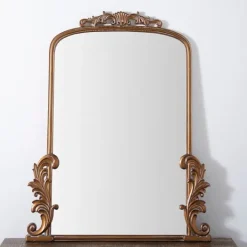 Kirkland's Home Gold Bordeaux Ornate Scroll Mirror- Decorative Mirrors