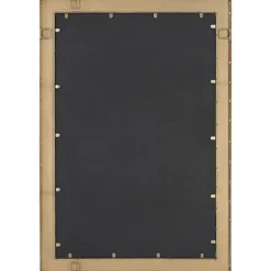 Kirkland's Home Gold Coconut Shell Inlay Framed Mirror- Decorative Mirrors
