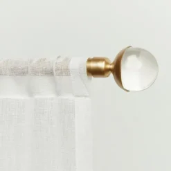 Kirkland's Home Gold Eleanor Curtain Rod Set, 72 In.- Curtain Rods & Hardware
