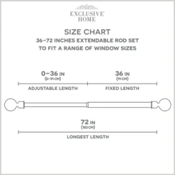 Kirkland's Home Gold Eleanor Curtain Rod Set, 72 In.- Curtain Rods & Hardware