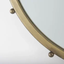 Kirkland's Home Gold Elena I Small Wall Mirror- Decorative Mirrors