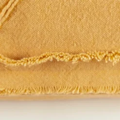 Kirkland's Home Gold Embroidered Botanical Pillow- Pillows