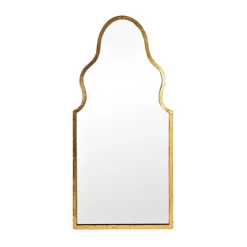 Kirkland's Home Gold Foil Arched Mirror- Framed Mirrors
