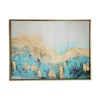 Kirkland's Home Gold Geode Slice Framed Canvas Art Print- Framed Art