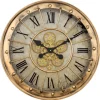 Kirkland's Home Gold Gilded Frame Round Wall Clock- Clocks