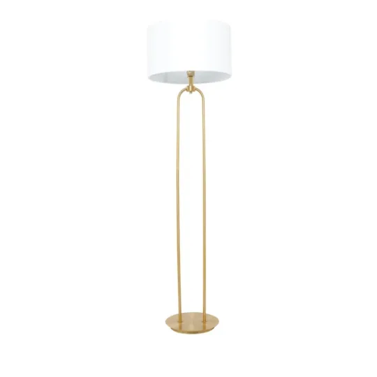 Kirkland's Home Gold Iron Arch Base Floor Lamp- Floor Lamps