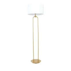 Kirkland's Home Gold Iron Arch Base Floor Lamp- Floor Lamps
