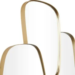 Kirkland's Home Gold Metal Caspian Wall Mirror- Decorative Mirrors