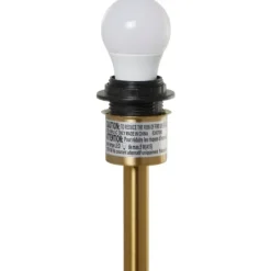 Kirkland's Home Gold Metal Dome Shade Floor Lamp- Floor Lamps
