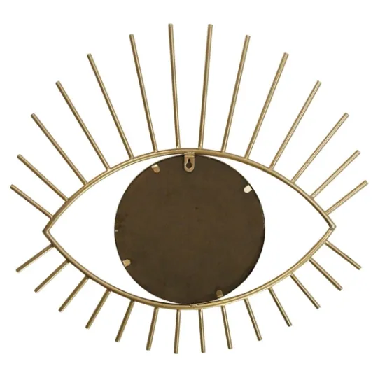 Kirkland's Home Gold Metal Eye Wall Mirror- Decorative Mirrors