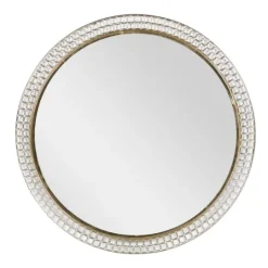 Kirkland's Home Gold Metal Frame Wall Mirror- Decorative Mirrors