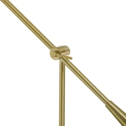 Kirkland's Home Gold Metal Glass Task Shade Table Lamp- Table Lamps