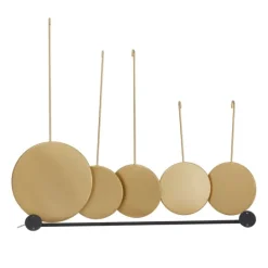 Kirkland's Home Gold Metal Ophelia Hanging Wall Mirror- Decorative Mirrors