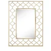 Kirkland's Home Gold Metal Quatrefoil Frame Mirror- Decorative Mirrors