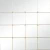 Kirkland's Home Gold Metal Windowpane Wall Mirror- Decorative Mirrors