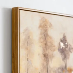 Kirkland's Home Gold Natural Treescape Canvas Art Print- Canvas Art
