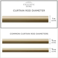 Kirkland's Home Gold Open Sphere Curtain Rod, 72 In.- Curtain Rods & Hardware