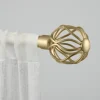 Kirkland's Home Gold Open Sphere Curtain Rod, 120 In.- Curtain Rods & Hardware