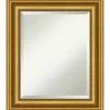 Kirkland's Home Gold Patina Scalloped Frame Mirror- Decorative Mirrors