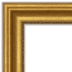Kirkland's Home Gold Patina Scalloped Frame Beveled Mirror- Decorative Mirrors