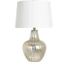 Kirkland's Home Gold Ribbed Mercury Glass Table Lamp- Table Lamps