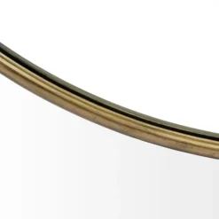 Kirkland's Home Gold Round Thin Metal Frame Wall Mirror- Decorative Mirrors