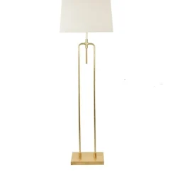Kirkland's Home Gold Salinas Metal Floor Lamp- Floor Lamps