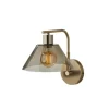 Kirkland's Home Gold Smoked Glass Sconce- Sconces