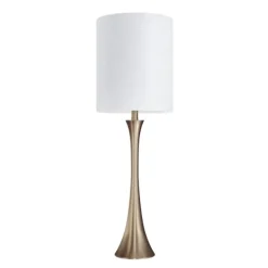 Kirkland's Home Gold Sparkle Shade Tapered Table Lamps, Set Of 2- Table Lamps