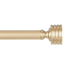 Kirkland's Home Gold Stacked Cylinder Curtain Rod, 72 In.- Curtain Rods & Hardware