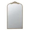 Kirkland's Home Gold Studded Scroll Arched Mirror, 42 In.- Decorative Mirrors