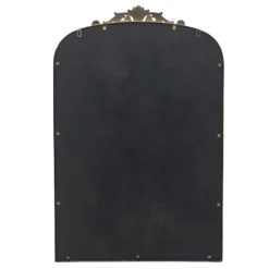 Kirkland's Home Gold Studded Scroll Arched Mirror, 36 In.- Decorative Mirrors