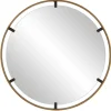 Kirkland's Home Gold Suspended Round Wall Mirror- Decorative Mirrors