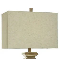 Kirkland's Home Gold Traditional Rectangular Table Lamp- Table Lamps